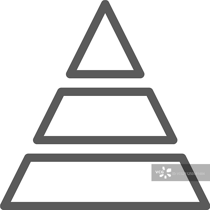 三角形图表线条图标图片素材
