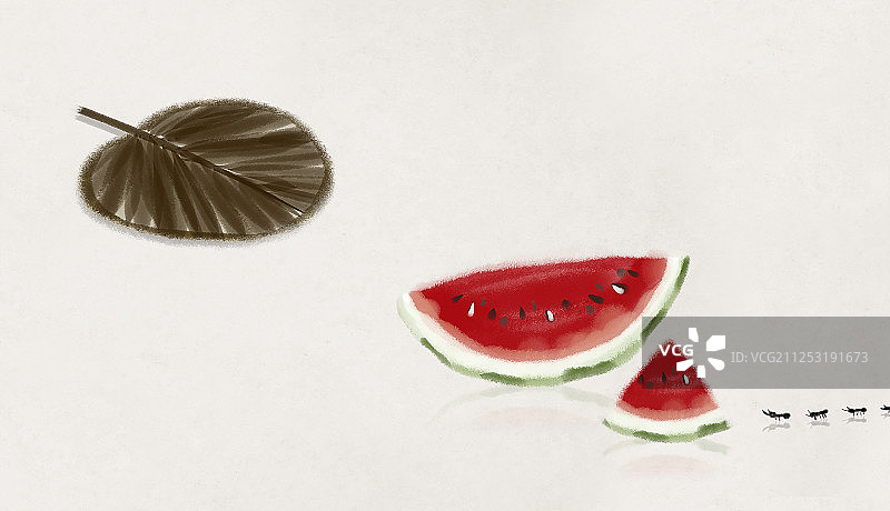 夏季西瓜图片素材