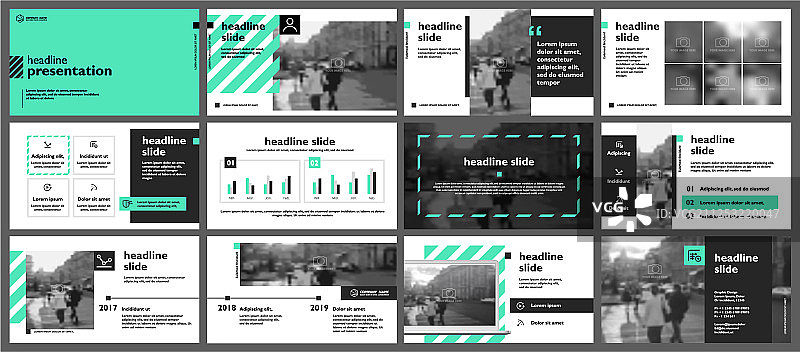 信息图表和演示文稿元素图片素材