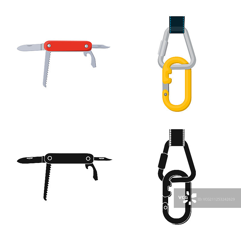 登山和峰值图片素材