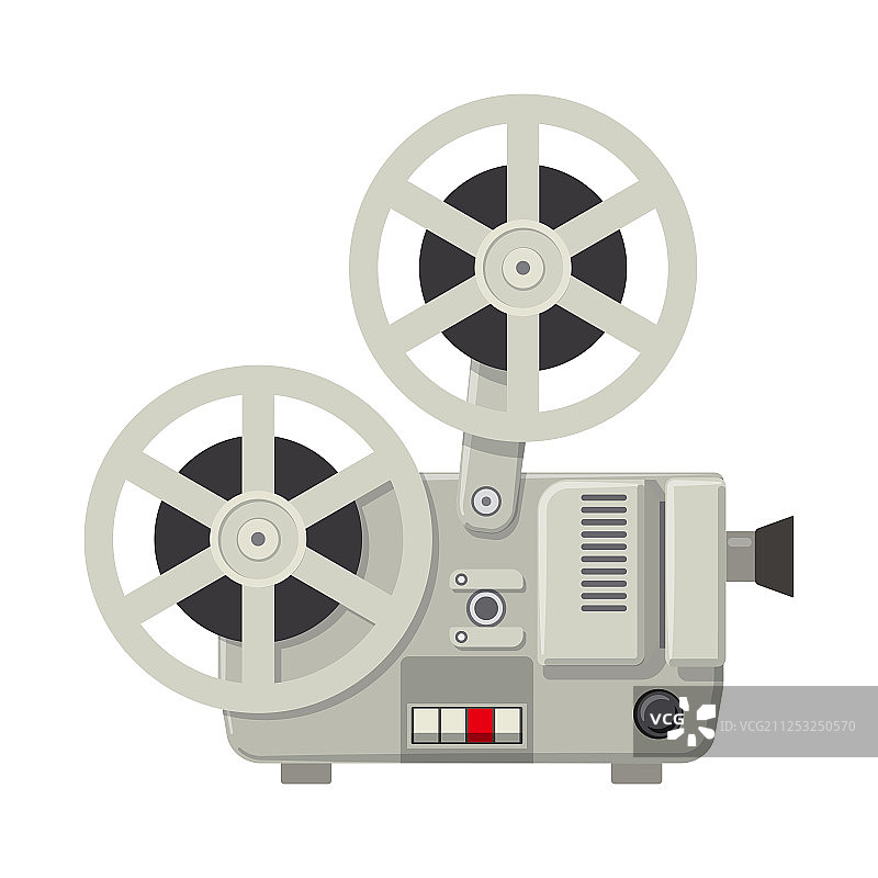 孤立的电影院和剧院符号套装图片素材