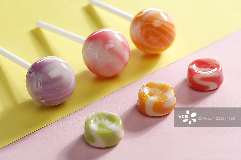 色彩与糖果图片素材