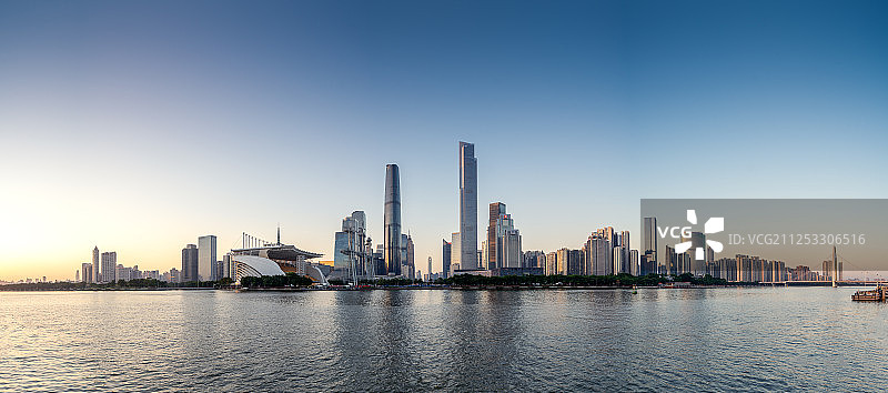 广州日落图片素材