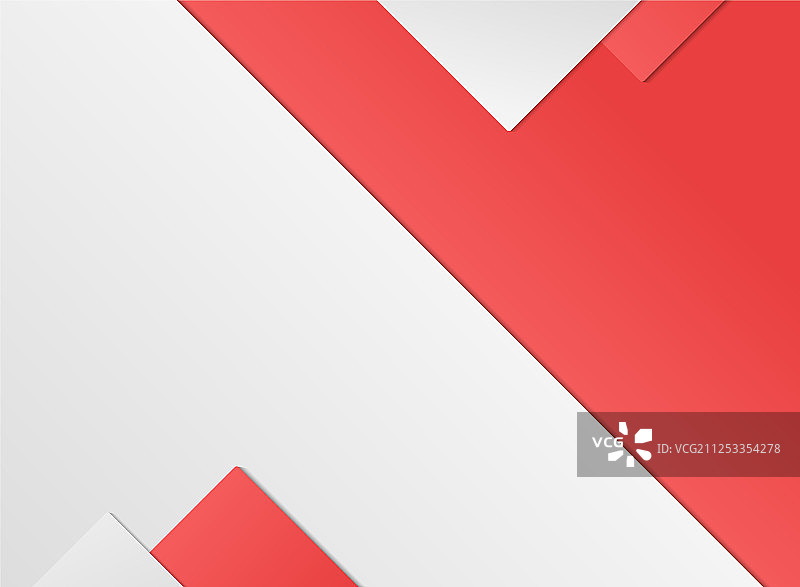 抽象珊瑚色剪纸模板设计图片素材