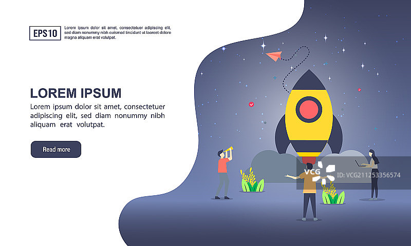 具有现代特征的创业概念图片素材