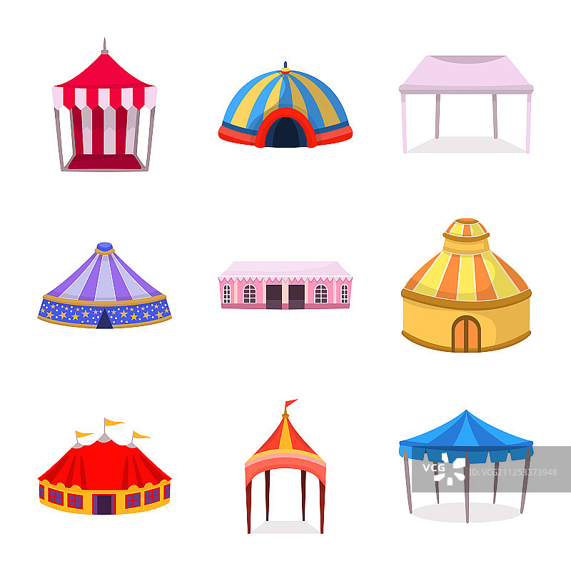 遮阳篷和遮阳棚标志图片素材