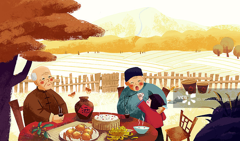 重阳节图片素材