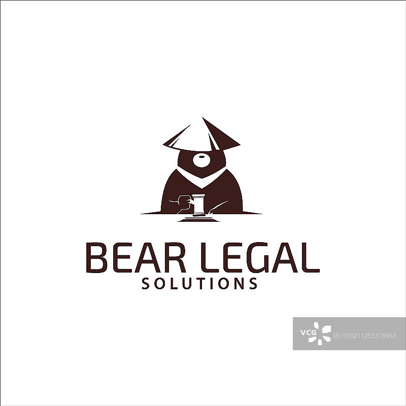 北极熊吉祥物logo图片素材