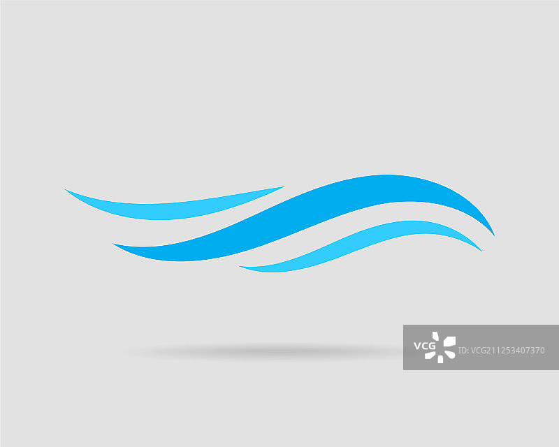 水波纹设计水波图标波浪线图片素材