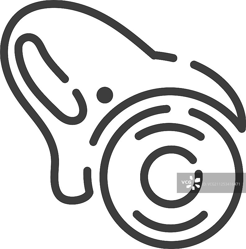 缝纫玩具圆形线条风格图标图片素材