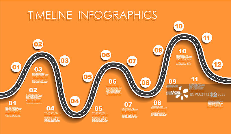 信息图设计模板与地方为您图片素材