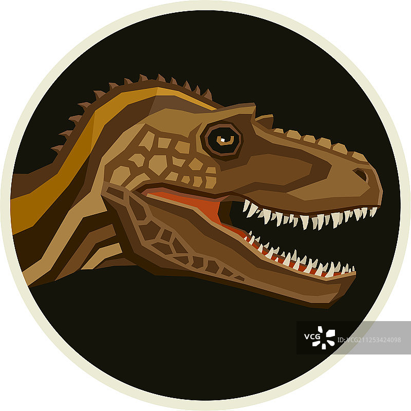 蛇发龙恐龙图片素材