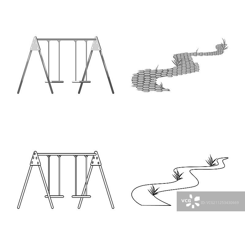 城市街道图标合集图片素材