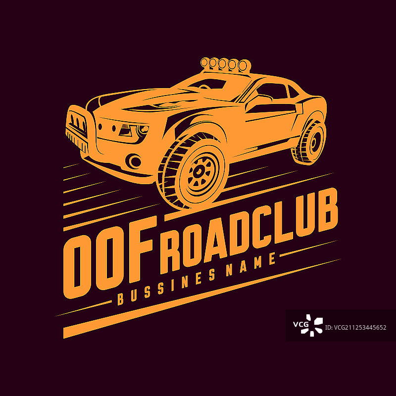 越野车俱乐部标志图片素材