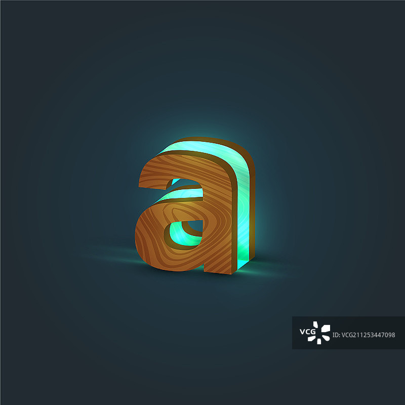 3D逼真玻璃木质人物图片素材