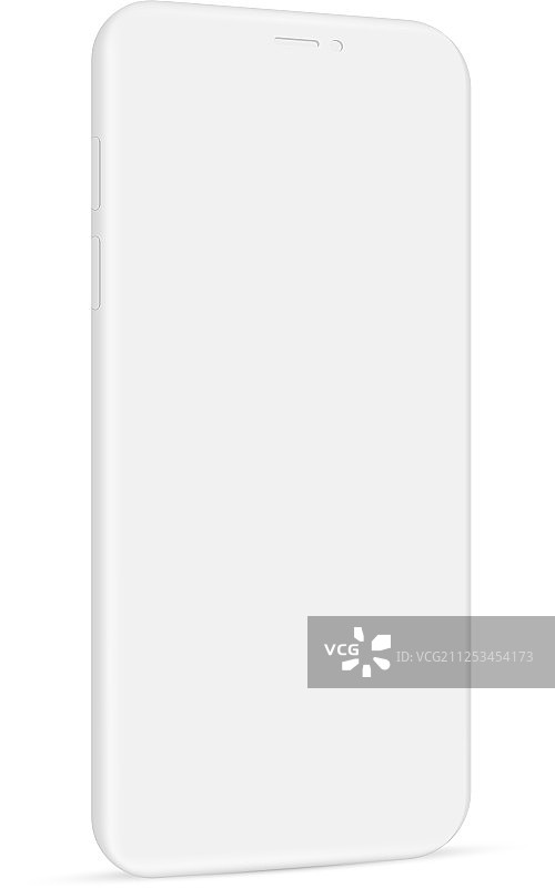 黏土手机模型侧视图图片素材