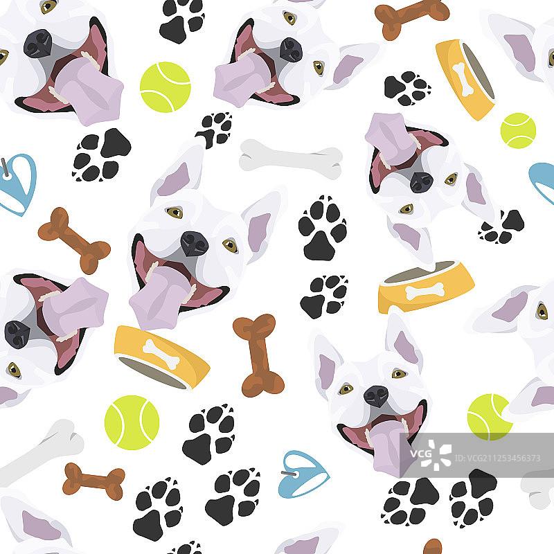 微笑的斗牛犬图片素材