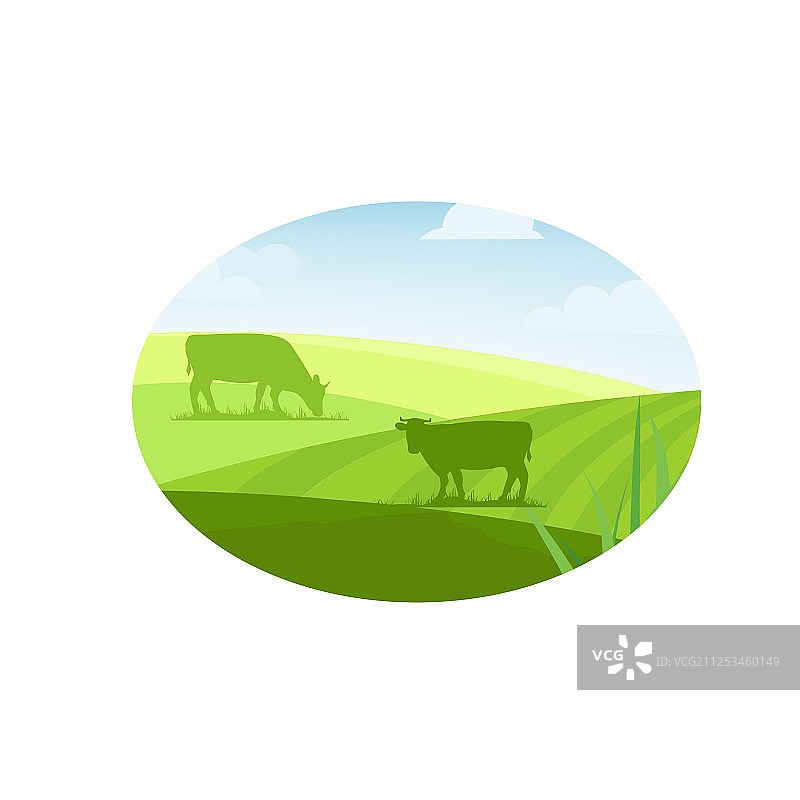 农场概念Logo图片素材