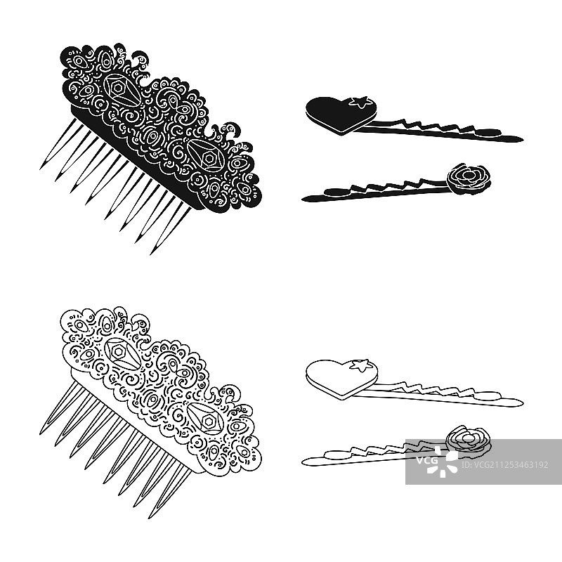 美容时尚符号设计图片素材