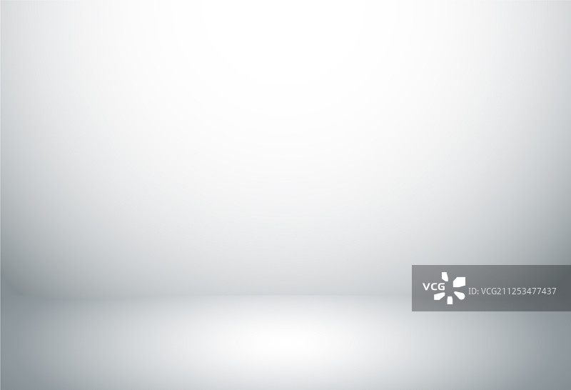 白色灰色渐变工作室房间背景EPS 10图片素材