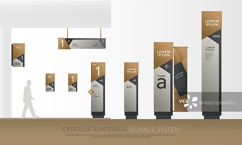 绿色环保标识概念图图片素材