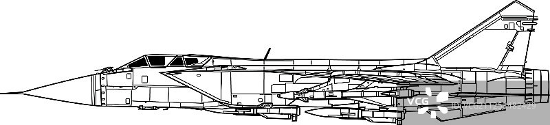 米格-31“猎狐犬”战斗机图片素材