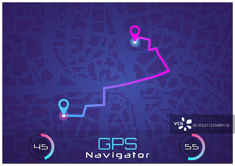 GPS导航图片素材