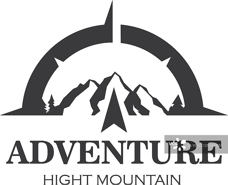 高山图标Logo模板图片素材