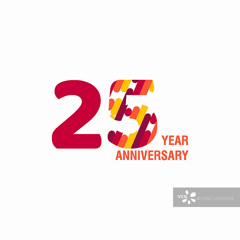 25周年紫色模板设计图片素材