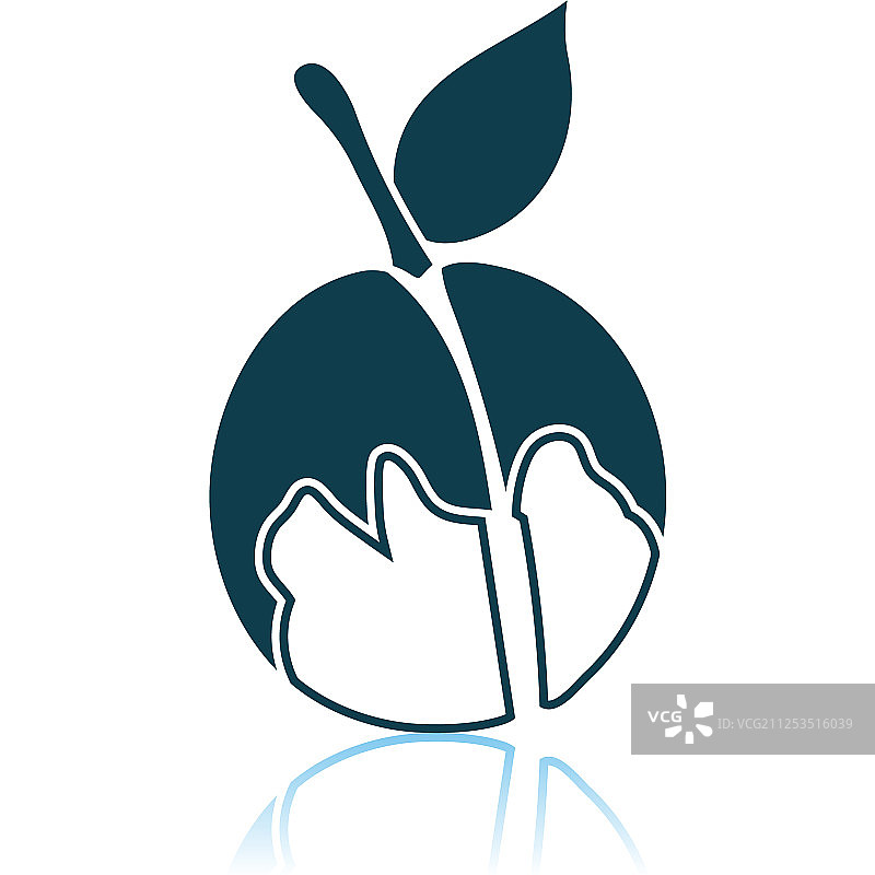 桃子图标图片素材