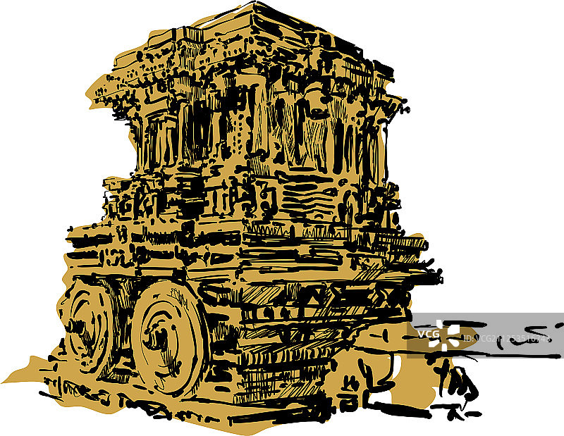 亨比寺庙图片素材