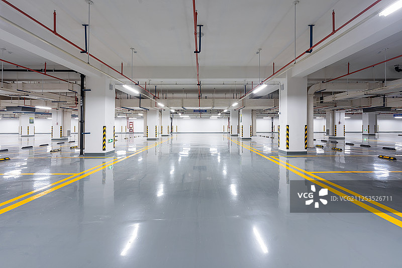地下停车场图片素材
