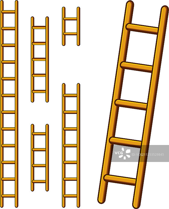 卡通阶梯组合图片素材