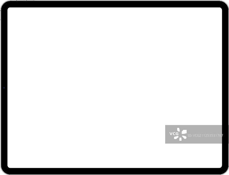 横屏现代平板电脑图片素材