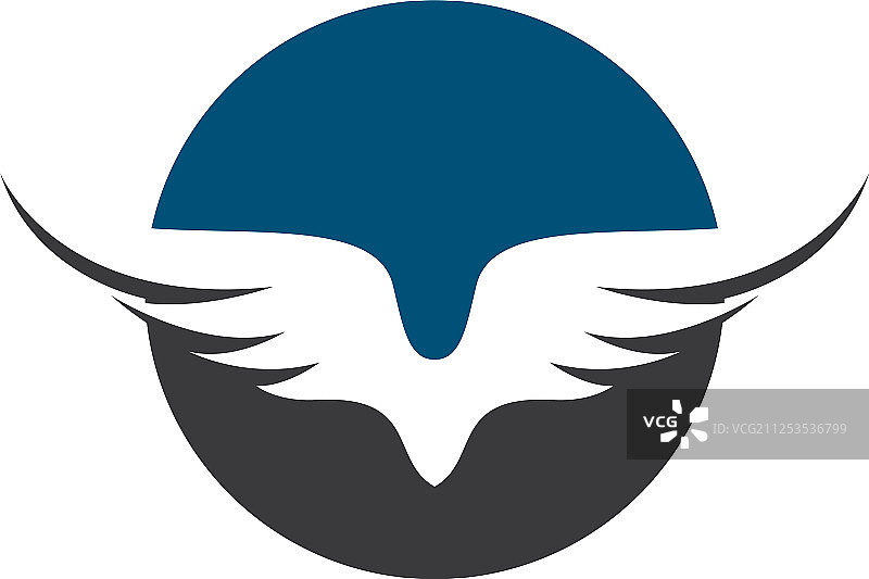 翅膀标志图片素材