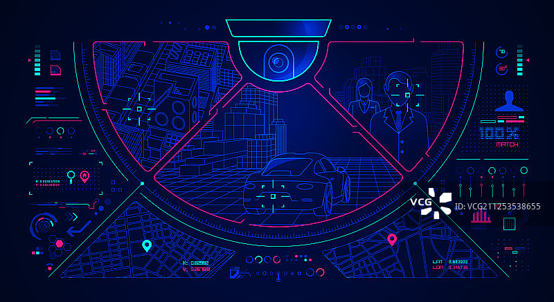 监控系统图片素材