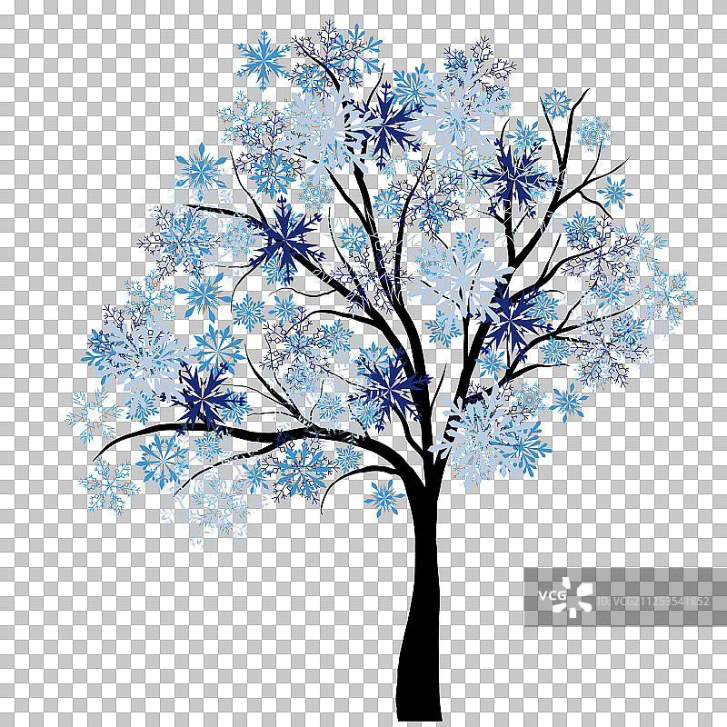 冬天的树图片素材