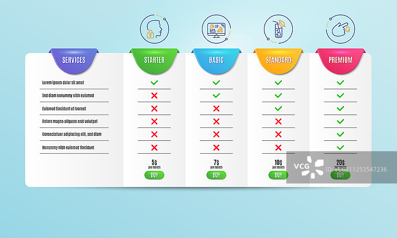 数据分析图、水杯与解锁系统图片素材