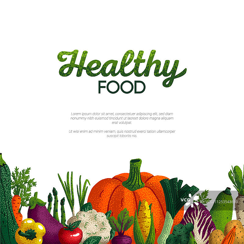 健康食品banner设计装饰图片素材