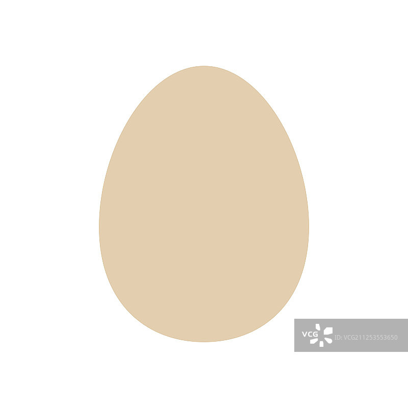 复活节基督教象形图的鸡蛋模板图片素材