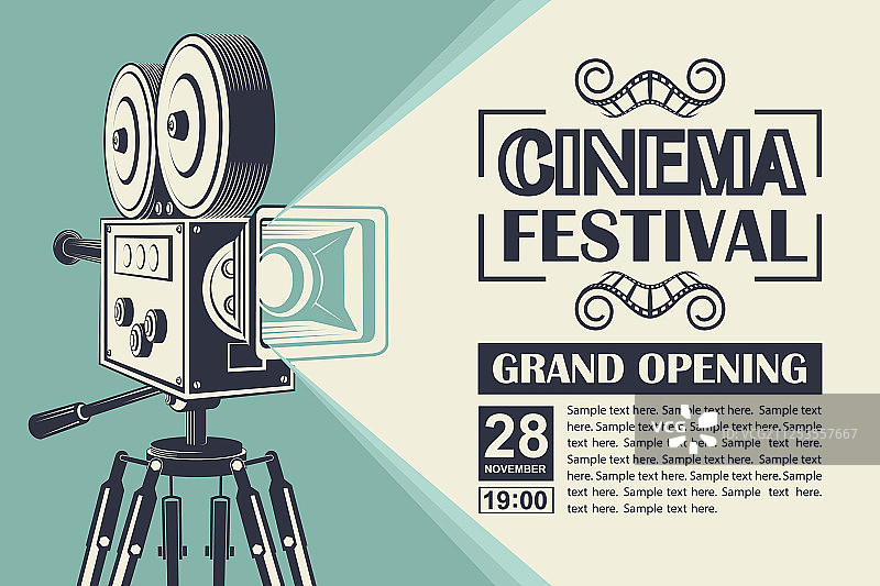 电影摄影海报图片素材