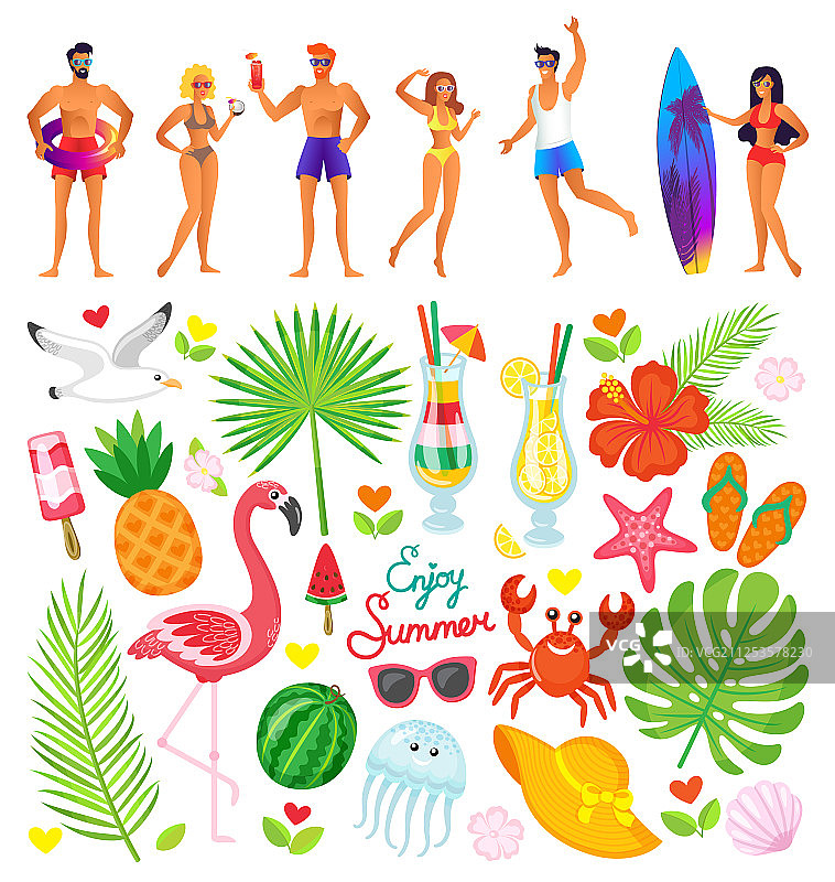 旅游、冲浪与度假图片素材