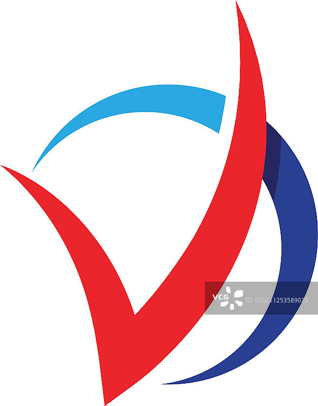 V字标志模板图片素材