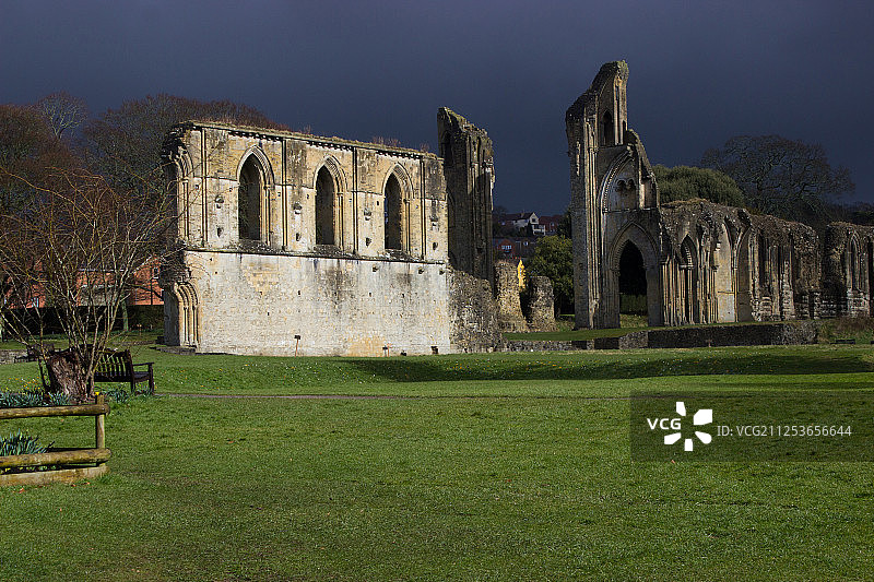不祥的天空图片素材
