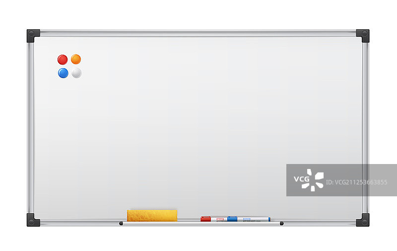 干净的白板空白演示图片素材