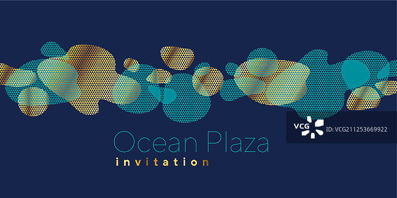 现代抽象水流设计元素图片素材