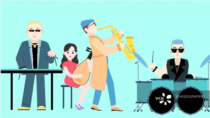 乐队图片素材