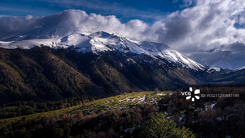 孔吉利奥国家公园的山脉图片素材
