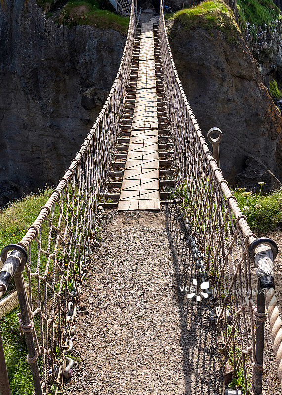 爱尔兰卡里克索桥风景图片素材