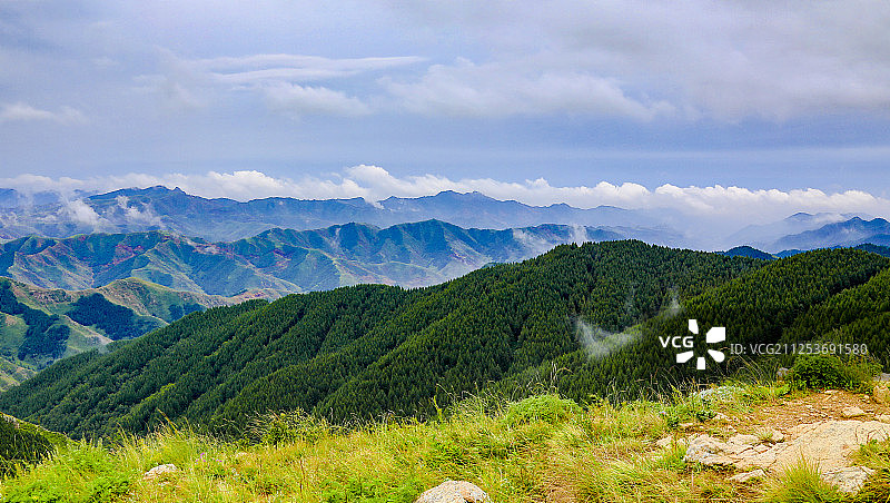 登苏木山图片素材